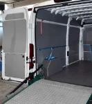 Plataformas, protecciones laterales y rampa de carga para Boxer