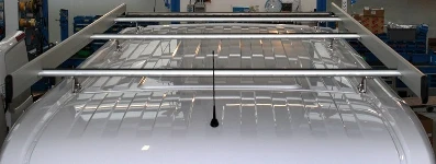 Portaequipajes para furgoneta para técnicos instaladores de celdas frigoríficas