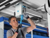 Portaescaleras interno para vehículos comerciales