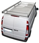 Portapaquetes para Vito con rodillo y parapetos laterales