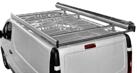 Portatubos en acero montado en el portatodo del Trafic 