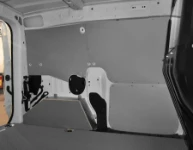 Protector de rueda y paneles de revestimiento para el Dokker lado izquierdo.