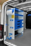02_Estanterías, cajones y accesorios Syncro en Ford transit para acometidas del agua, tuberías y trabajos de fontanería