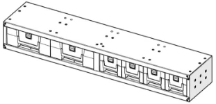 02_Modelo cajonera transparente con cajones pequeños y grandes extraíbles