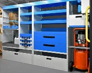 03_Pared izquierda Crafter con compresor compacto para furgoneta