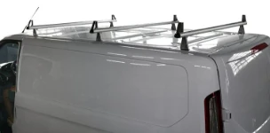 Barras portapaquetes con topes triangulares para Custom Ford