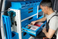 Cajones frontales para furgonetas