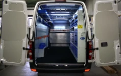 Crafter Volkswagen equipado para instalaciones de irrigación