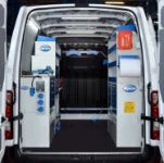 El receptáculo de carga equipado del Master