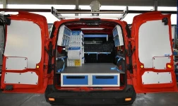 Equipamiento con cajones infraplataforma para Connect