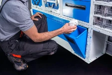 Equipamiento Syncro con papelera extraíble