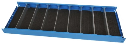 Estante con separadores para furgoneta