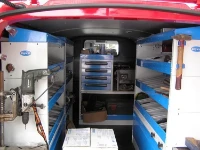 Furgoneta Transporter equipada en Austria por Syncro System