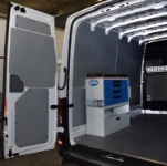 Lado izquierdo equipamiento Crafter 2017 para máquinas de madera