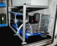 Máquina generador y compresor