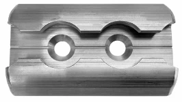 Placa Airline para ojales, barras y correas en furgonetas