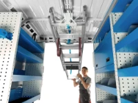 Portaesclaeras para amueblar furgonetas