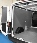 Protector de rueda, separador de carga, plataforma y revestimiento para Transit