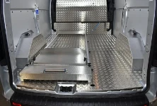 Rampa para transportar féretros