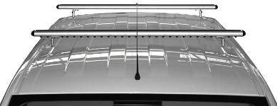 Traviesa portatodo sobre el techo del NV200