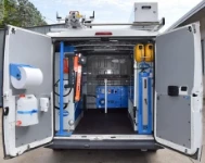 Una Ducato equipada para el mantenimiento de la red ferroviaria