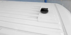 Vent Rot  en el techo de la furgoneta