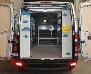 Rivestimento interno con pianale e pannellatura per Berlingo Citroen