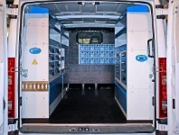 Rivestimento interno e allestimento con valige per Citroen Jumpy