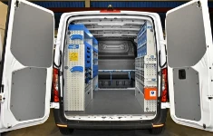 Rivestimento interno e allestimento con valige per Citroen Jumpy