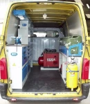 Rivestimento interno e allestimento con valige per Citroen Jumpy
