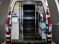 Rivestimento interno e allestimento con valige per Citroen Jumpy