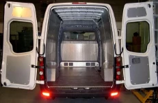 Rivestimento interno e allestimento con valige per Citroen Jumpy