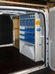 Rivestimento lato destro e pannello portautensili su Citroen Jumpy