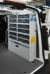 Rivestimento lato destro e pannello portautensili su Citroen Jumpy