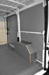 Rivestimento lato destro e pannello portautensili su Citroen Jumpy