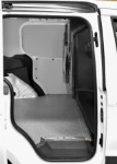 suelo marmoleado y paneles de protección en chapa barnizada para Courier Ford