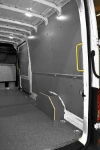 Rivestimento lato sinistro del Dokker con copriruota in alluminio mandorlato