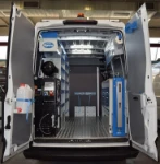 Taller en movimiento para trabajos en obras de carreteras