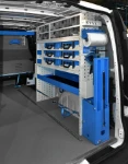 Rivestimento lato sinistro del Dokker con copriruota in alluminio mandorlato