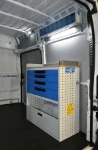 Rivestimento lato sinistro del Dokker con copriruota in alluminio mandorlato