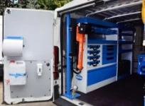 Una Ducato equipada para el mantenimiento de la red ferroviaria