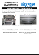 Barras para colgar ropa