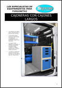 Cajoneras con cajones largos