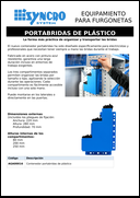 Portabridas de plástico