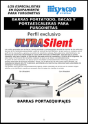 Barras portatodo, bacas y portaescaleras para furgonetas