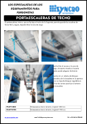 Portaescaleras de techo
