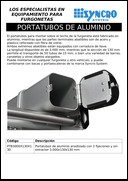 Portatubos de aluminio