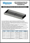 Baldas estancas de acero inoxidable