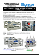 Bastidores para botes de spray y botellas